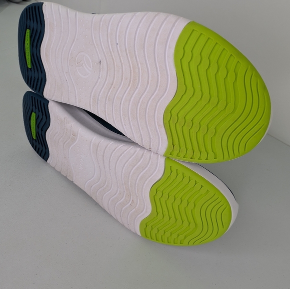 Kizik Lima Hands Free Running Shoes Womens Size 7 Blue Tidepool Sneakers - Picture 10 of 14